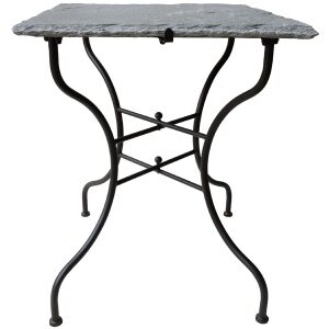 Tisch mit Granitplatte eckig